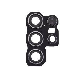 Back Camera Lens with Bezel Ring Compatible for Samsung Galaxy S24 Ultra 5G - Titanium Black