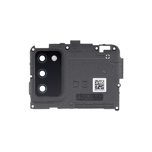 Back Camera Lens with Bracket Compatible for Samsung Galaxy A03S (A037F / A037M / 2021) (International Version) - Black