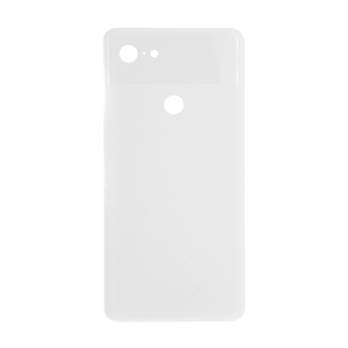 Back Cover Compatible for Google Pixel 3 XL - White