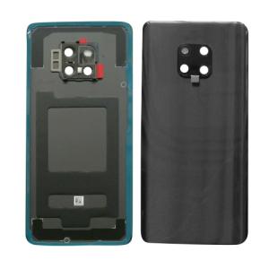 Back Cover With Camera Lens Compatible for Huawei Mate 20 Pro - Black
