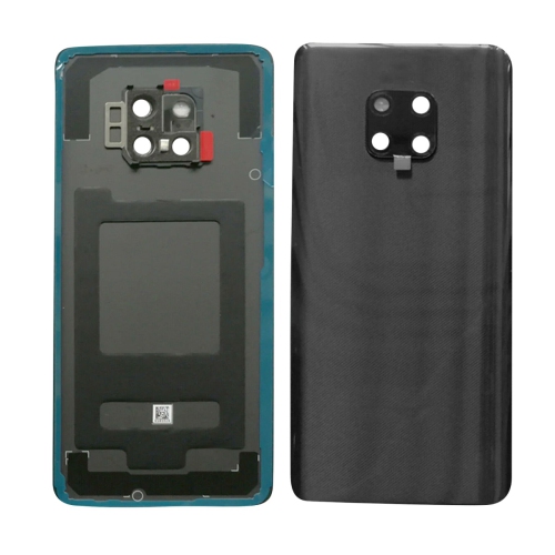 Back Cover With Camera Lens Compatible for Huawei Mate 20 Pro - Black