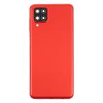 Back Cover With Camera Lens Compatible for Samsung Galaxy A12 (A125 / 2020) - Red