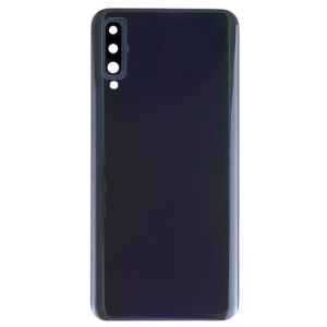 Back Cover With Camera Lens Compatible for Samsung Galaxy A50 (A505 / 2019) - Black