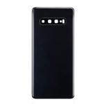 Back Cover With Camera Lens Compatible for Samsung Galaxy S10 Plus - Black