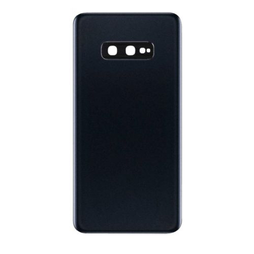 Back Cover With Camera Lens Compatible for Samsung Galaxy S10E - Black