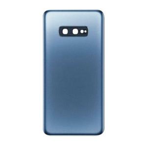 Back Cover With Camera Lens Compatible for Samsung Galaxy S10E - Blue