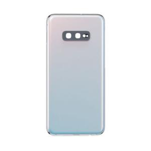 Back Cover With Camera Lens Compatible for Samsung Galaxy S10E - White