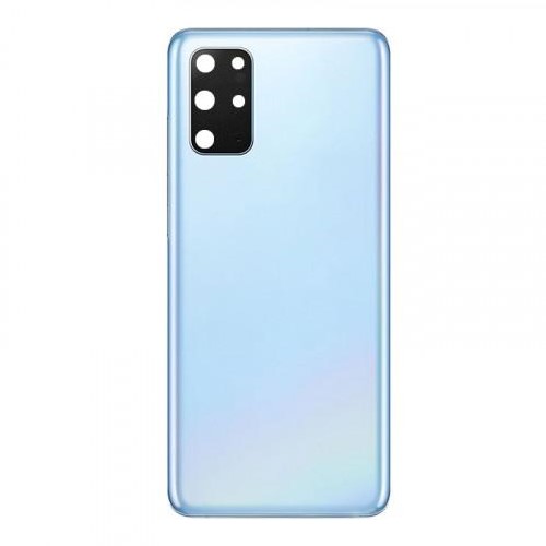Back Cover With Camera Lens Compatible for Samsung Galaxy S20 Plus - Blue
