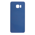 Back Cover Compatible for Samsung Galaxy S6 Edge - Black Saphire