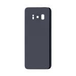 Back Cover With Camera Lens Compatible for Samsung Galaxy S8 - Black