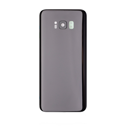 Back Cover With Camera Lens Compatible for Samsung Galaxy S8 Plus - Black