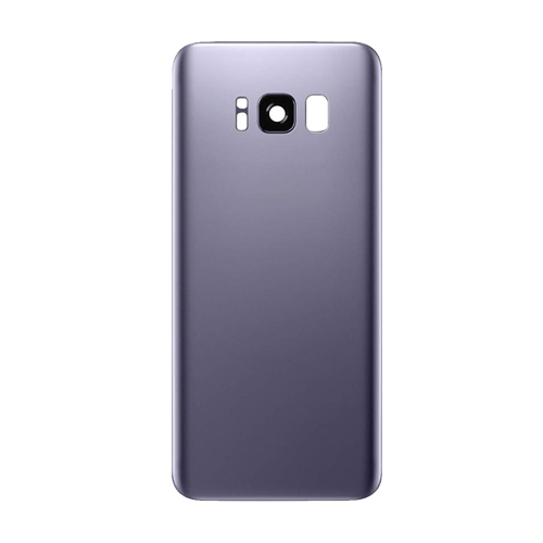 Back Cover With Camera Lens Compatible for Samsung Galaxy S8 - Orchid Grey