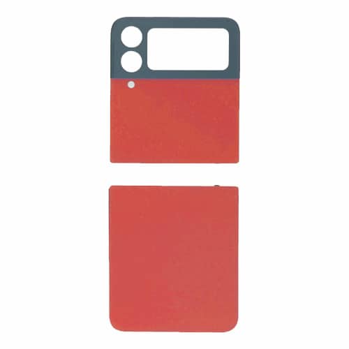 Back Cover Compatible for Samsung Galaxy Z Flip 4 5G - Red