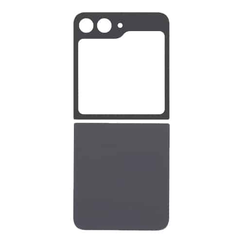 Back Cover with Camera Lens Compatible for Samsung Galaxy Z Flip 5 5G - Graphite