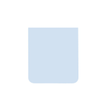 Back Cover Compatible for Samsung Galaxy Z Flip 6 5G (PULL / A) - Blue