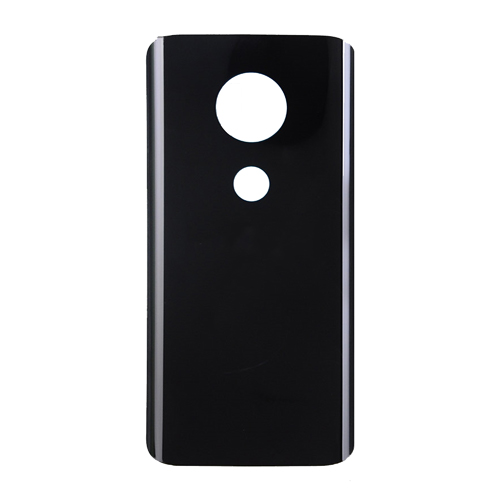 Back Cover (WITHOUT Camera Lens) Compatible for Moto G7 (XT1962 / 2019) - Black
