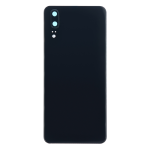 Back Cover With Camera Lens Compatible for Huawei P20 - Black