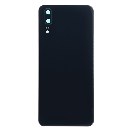 Back Cover With Camera Lens Compatible for Huawei P20 - Black