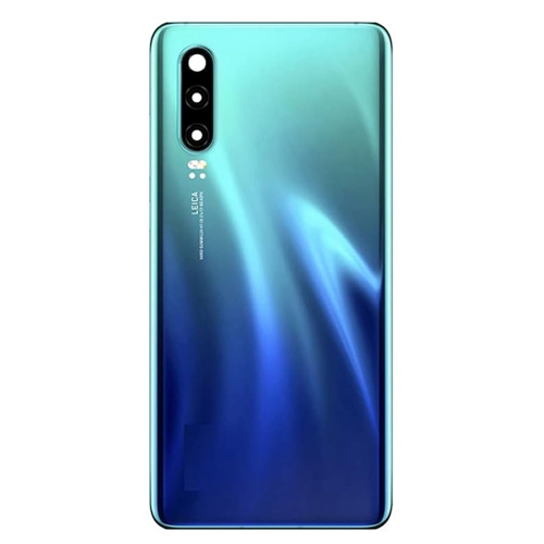 Back Cover With Camera Lens Compatible for Huawei P30 - Aurora Blue