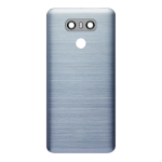 Back Cover With Camera Lens Compatible for LG G6 - Silver
