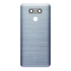 Back Cover With Camera Lens Compatible for LG G6 - Silver