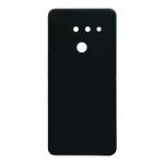 Back Cover With Camera Lens Compatible for LG G8 ThinQ (2 Cameras Version) - Black