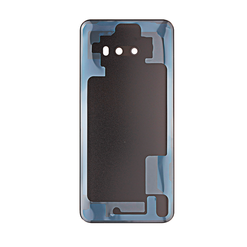 Back Cover With Camera Lens Compatible for LG G8X ThinQ - Aurora Black