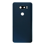 Back Cover With Camera Lens Compatible for LG V30 - Black