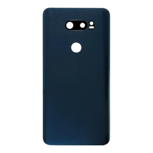 Back Cover With Camera Lens Compatible for LG V30 - Black