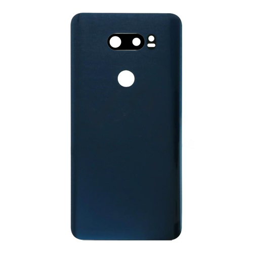 Back Cover With Camera Lens Compatible for LG V30 - Black