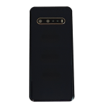 Back Cover With Camera Lens Compatible for LG V60 ThinQ - Black