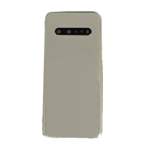 Back Cover With Camera Lens Compatible for LG V60 ThinQ - White