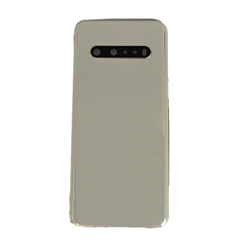 Back Cover With Camera Lens Compatible for LG V60 ThinQ - White