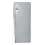 Back Cover With Camera Lens Compatible for LG Velvet 5G - Silver