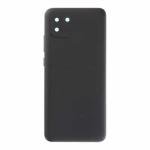 Back Cover With Camera Lens Compatible for Samsung Galaxy A03 (A035 / 2022) - Black