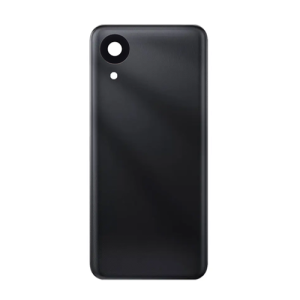 Back Cover With Camera Lens Compatible for Samsung Galaxy A03 Core (A032 / 2021) - Black