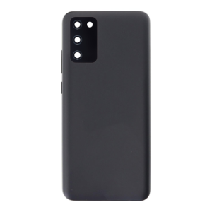 Back Cover With Camera Lens Compatible for Samsung Galaxy A03S (A037 / 2021) (International Version) - Black