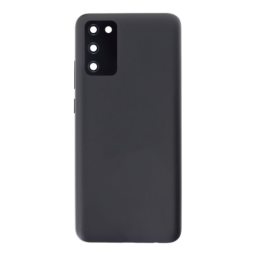 Back Cover With Camera Lens Compatible for Samsung Galaxy A03S (A037 / 2021) (International Version) - Black