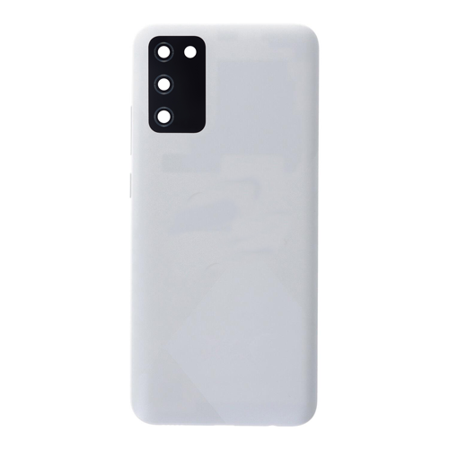 Back Cover With Camera Lens Compatible for Samsung Galaxy A03S (A037 / 2021) (International Version) - White
