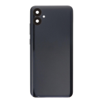 Back Cover With Camera Lens Compatible for Samsung Galaxy A04E (A042 / 2022) - Black