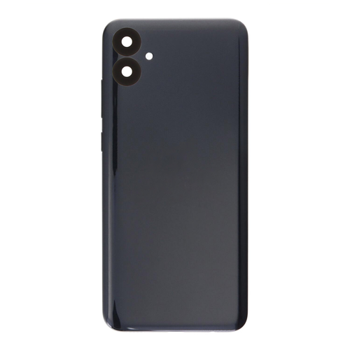 Back Cover With Camera Lens Compatible for Samsung Galaxy A04E (A042 / 2022) - Black