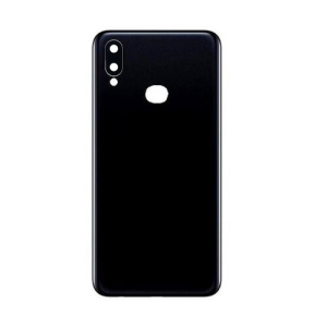 Back Cover With Camera Lens Compatible for Samsung Galaxy A10S (A107 / 2019) - Black