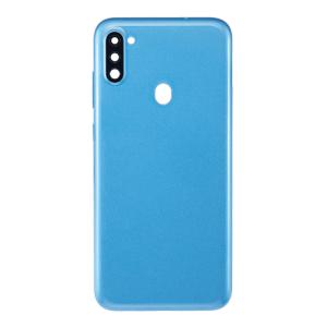 Back Cover With Camera Lens Compatible for Samsung Galaxy A11 (A115 / 2020) (INT Version) - Blue