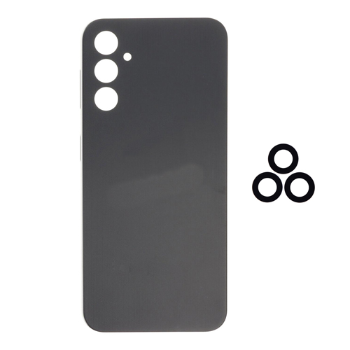 Back Cover With Camera Lens Compatible for Samsung Galaxy A14 5G (A146U/V/ 2023) (US Version) - Black