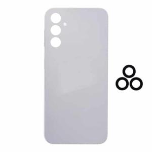 Back Cover With Camera Lens Compatible for Samsung Galaxy A14 5G (A146U/V/ 2023) (US Version) - Silver
