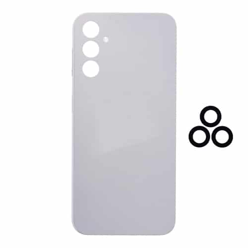 Back Cover With Camera Lens Compatible for Samsung Galaxy A14 5G (A146U/V/ 2023) (US Version) - Silver