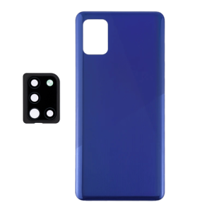 Back Cover With Camera Lens Compatible for Samsung Galaxy A31 (A315 / 2020) - Blue