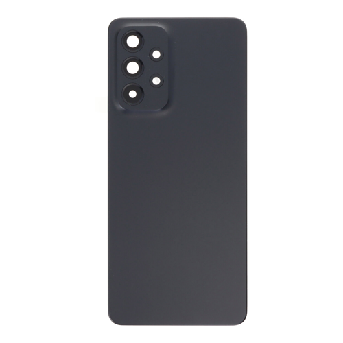 Back Cover With Camera Lens Compatible for Samsung Galaxy A13 4G (A135 / 2022) - Black