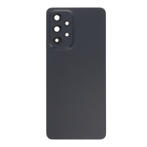 Back Cover With Camera Lens Compatible for Samsung Galaxy A53 5G (A536 / 2022) - Black