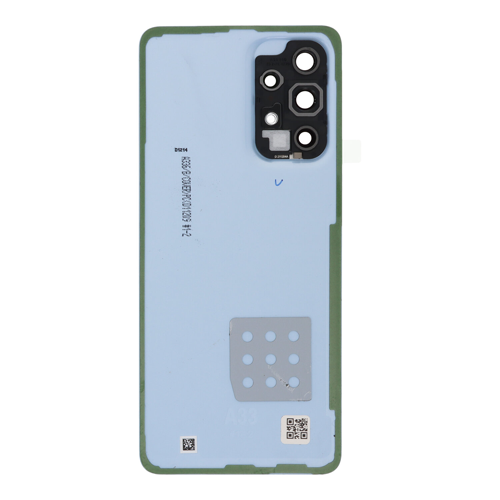 Back Cover With Camera Lens Compatible for Samsung Galaxy A33 5G (A336 / 2022) - Blue